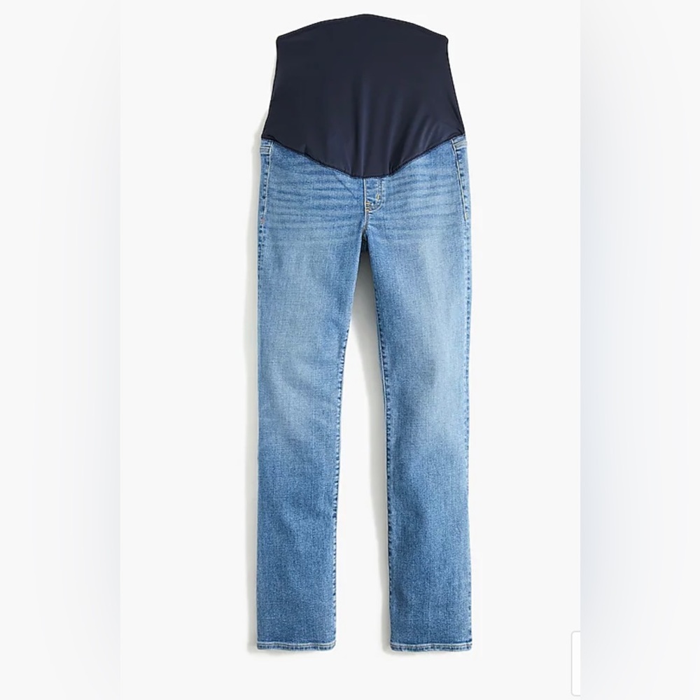 J.Crew Factory Maternity straight jean in signature stretch
